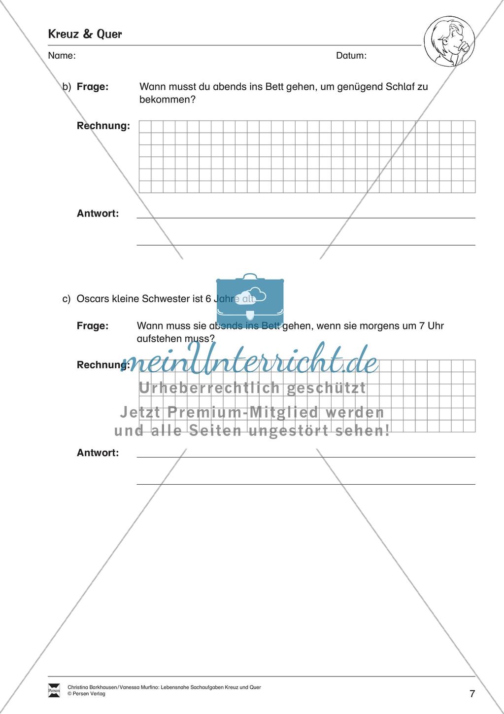 Gemischte Sachaufgaben Preview 9