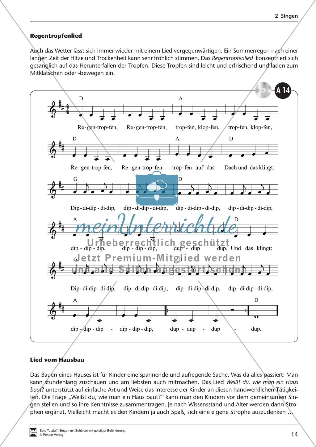 Singen im Förderbereich