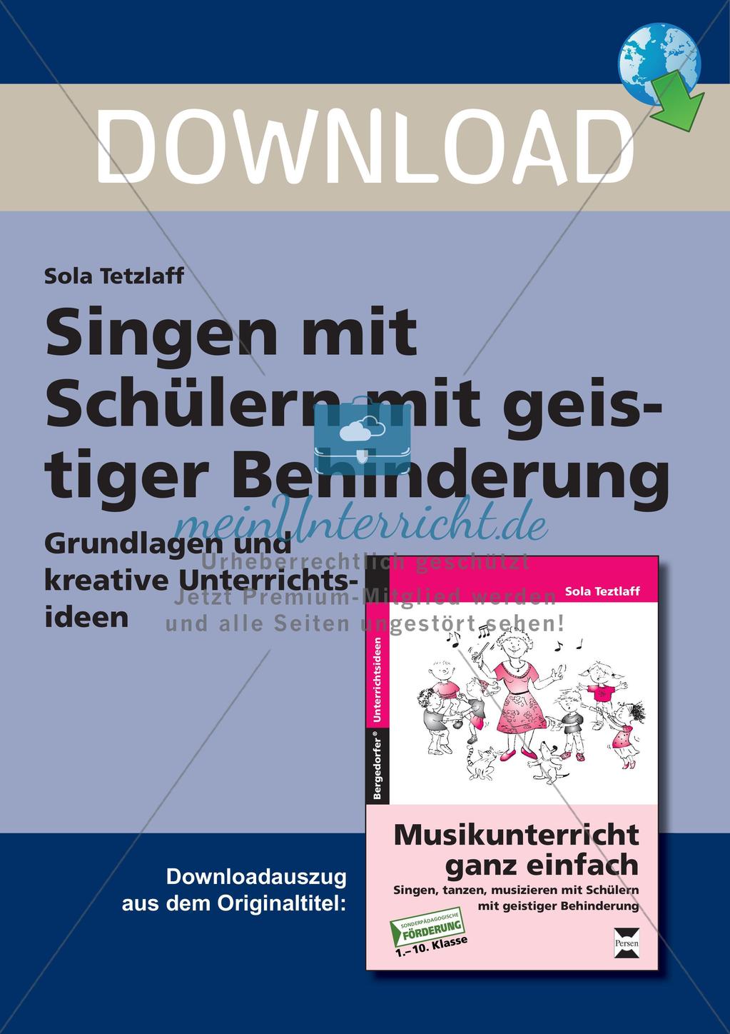 Singen im Förderbereich