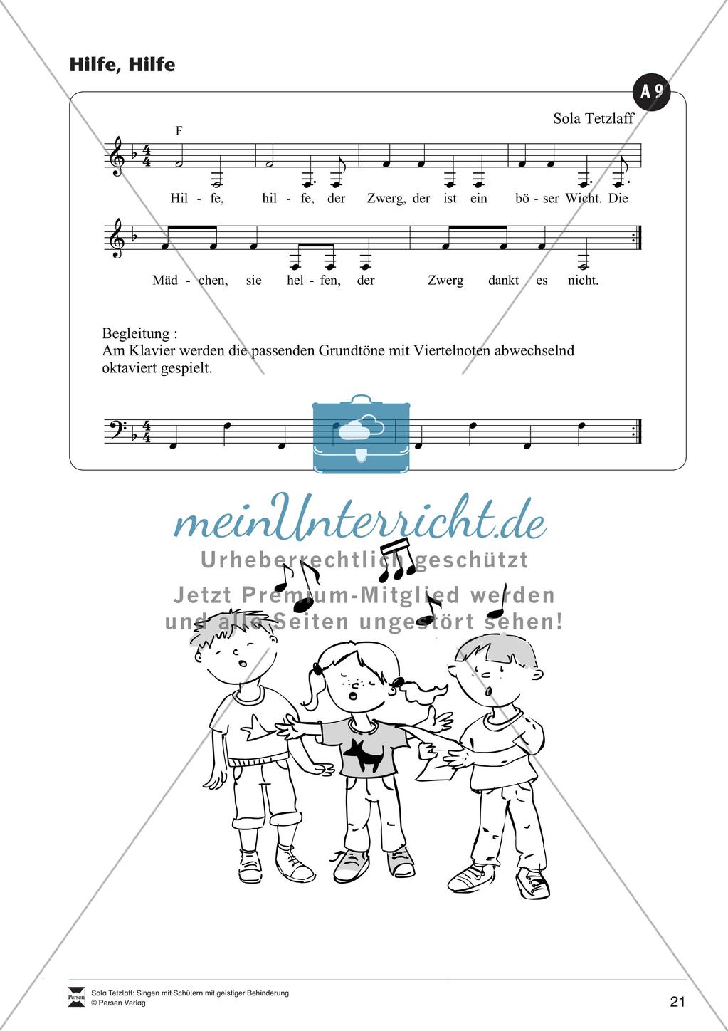 Singen im Förderbereich