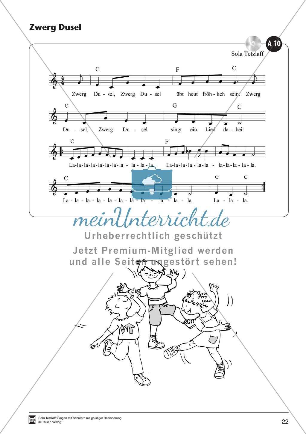 Singen im Förderbereich