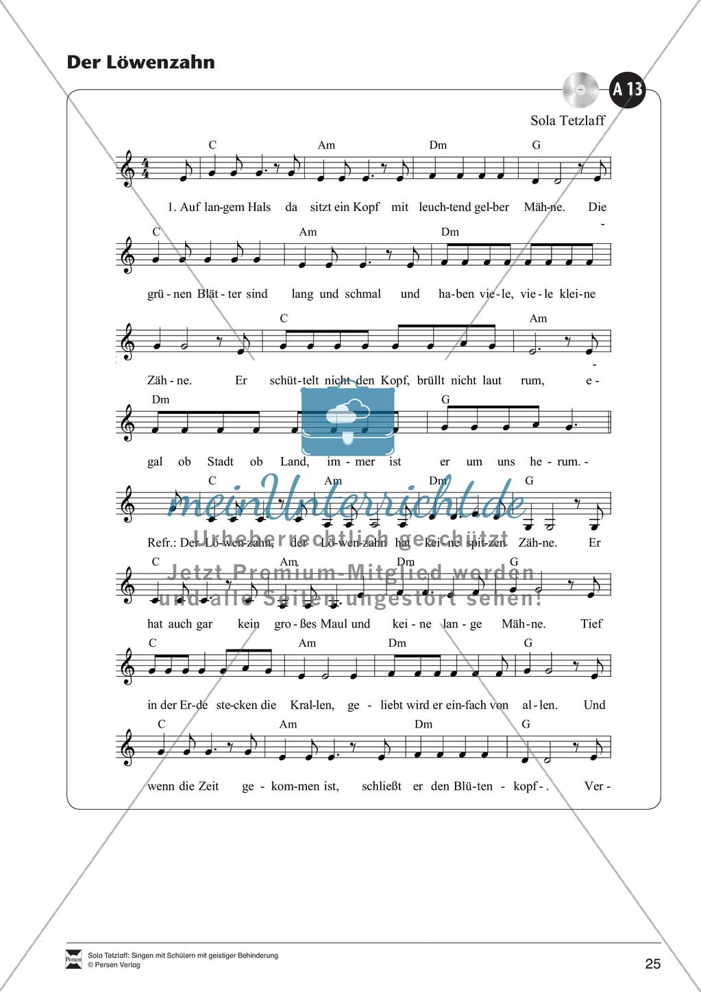Singen im Förderbereich