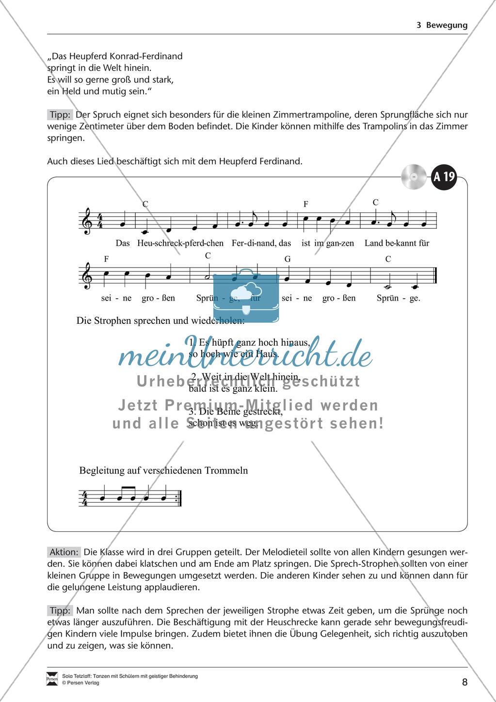 Tanzen im Förderbereich