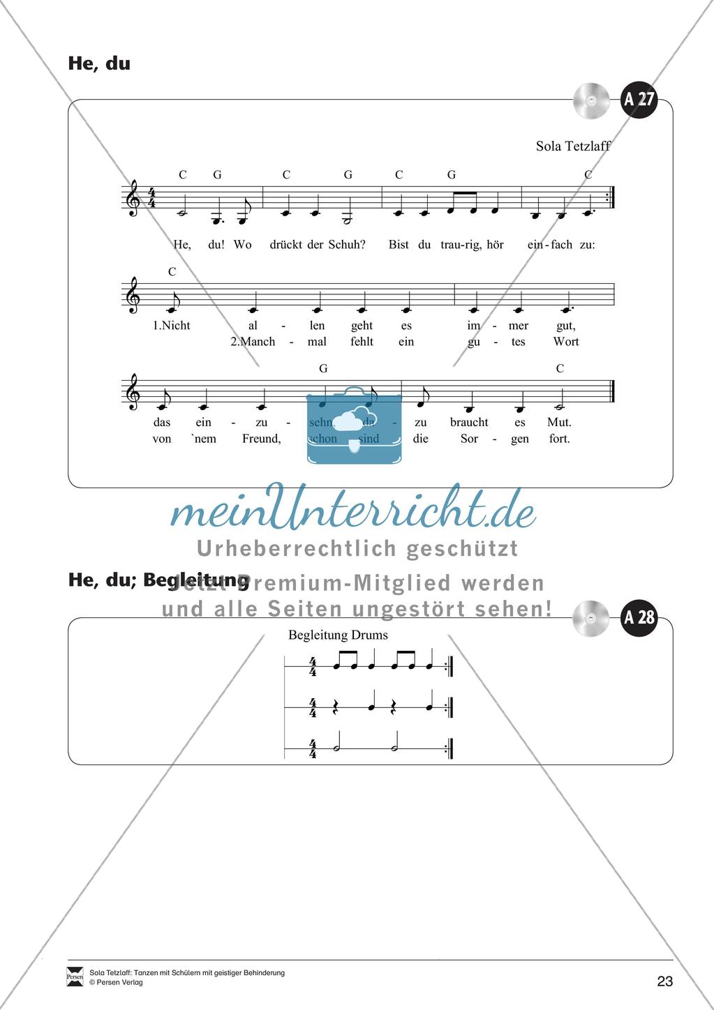 Tanzen im Förderbereich
