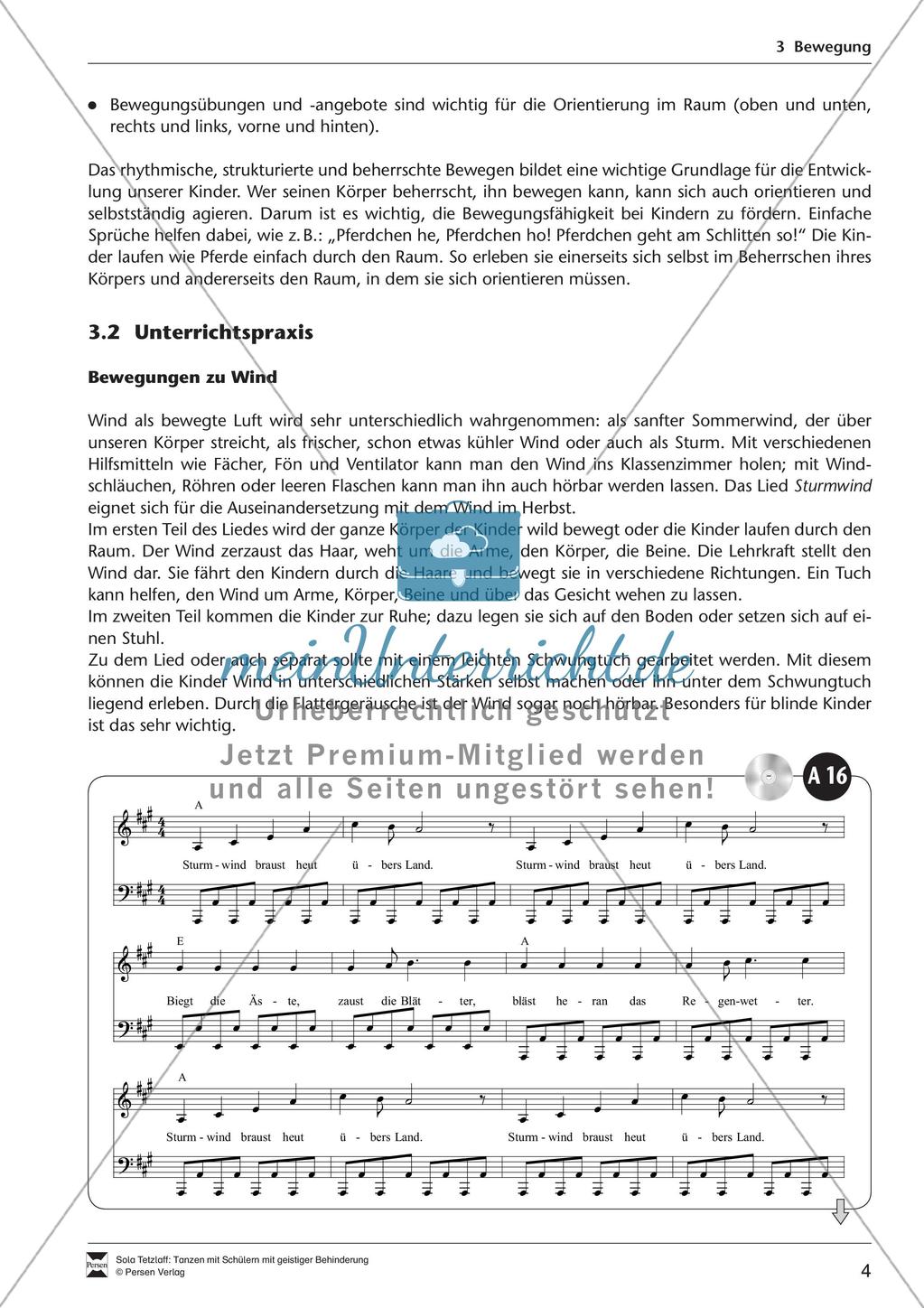 Tanzen im Förderbereich