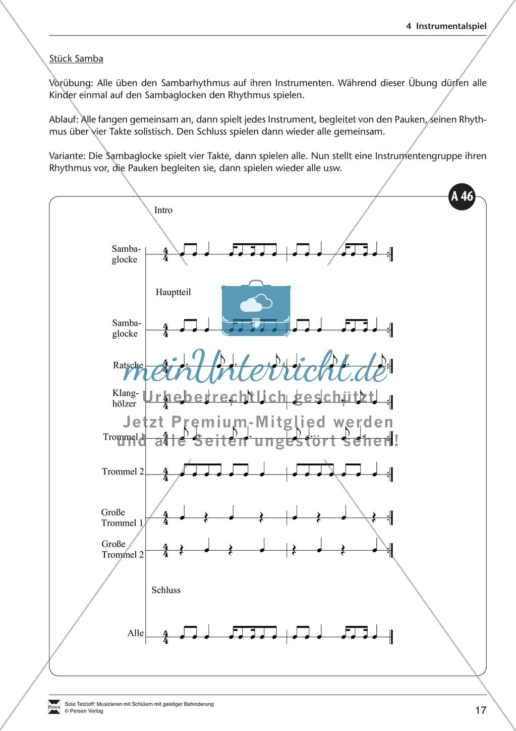 Musizieren im Förderbereich