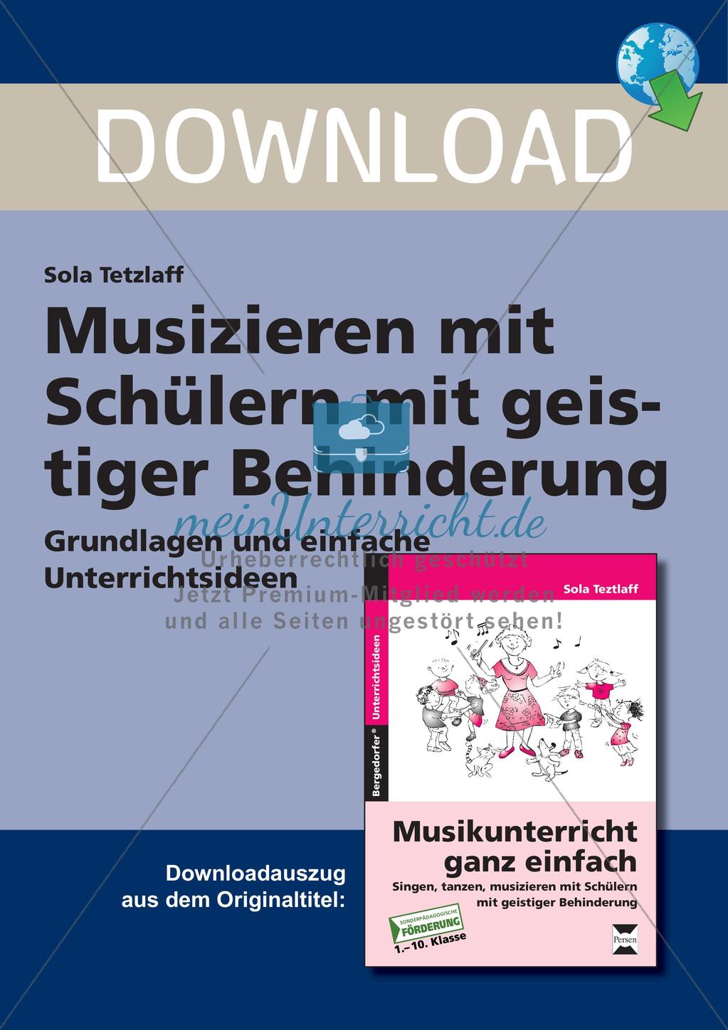 Musizieren im Förderbereich