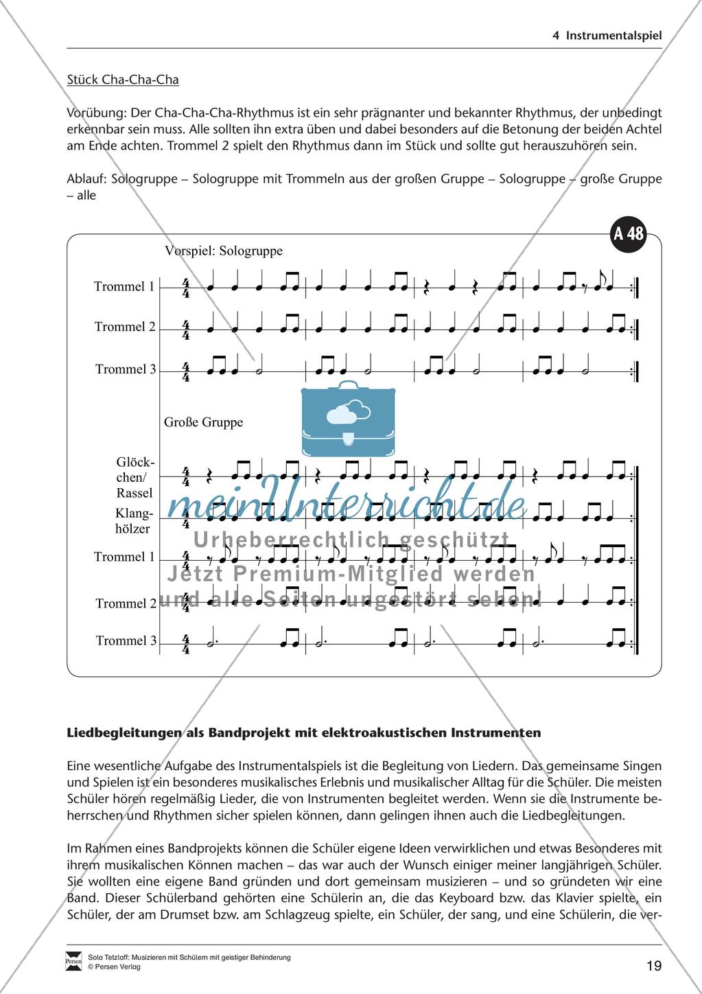 Musizieren im Förderbereich