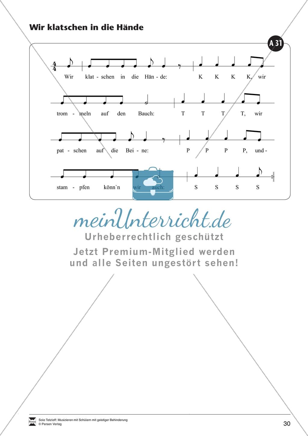 Musizieren im Förderbereich