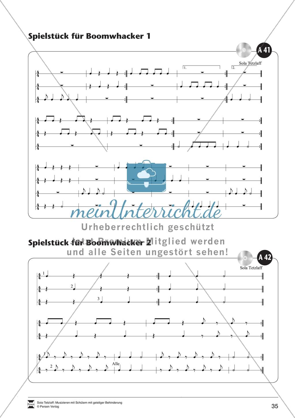 Musizieren im Förderbereich