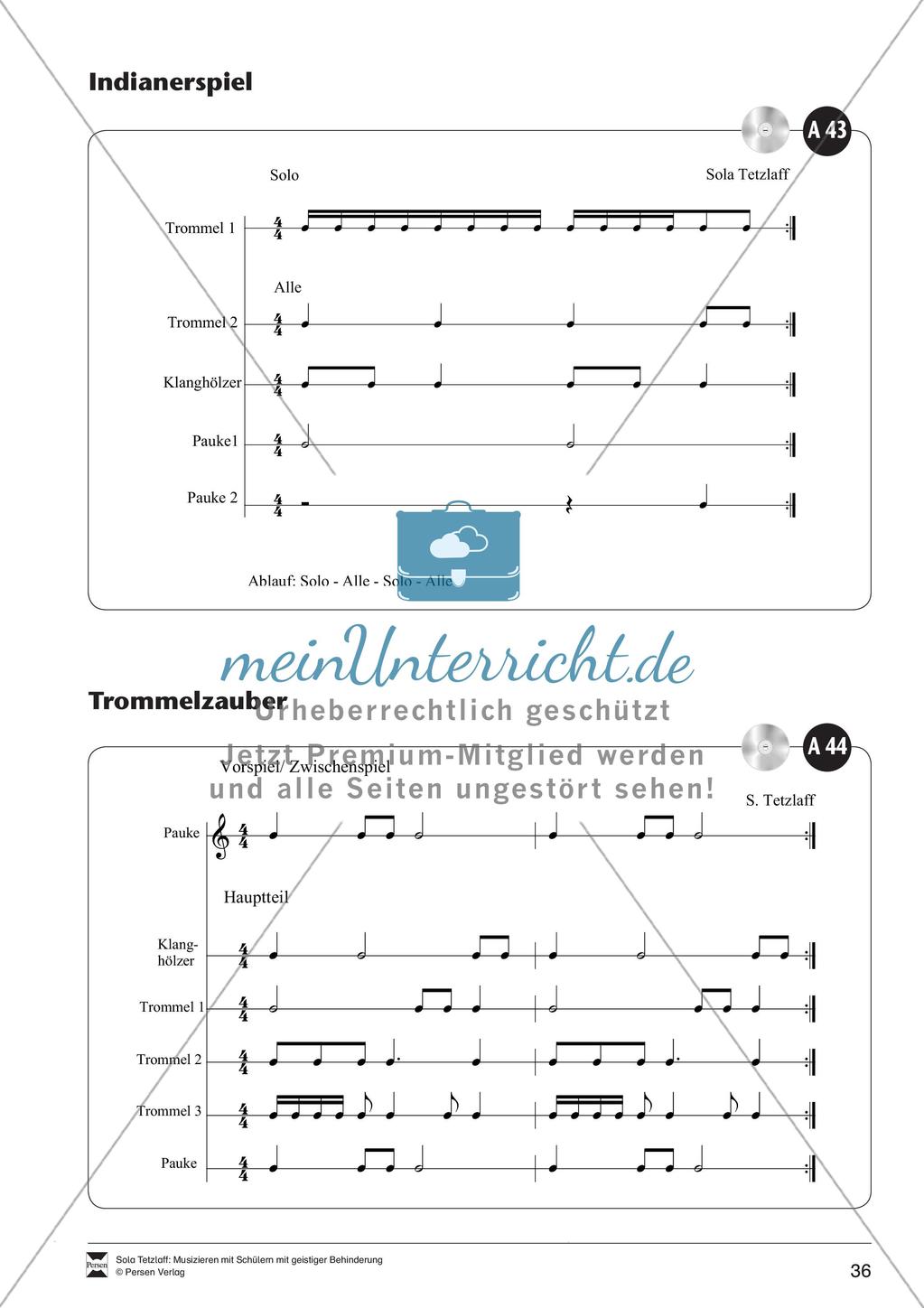 Musizieren im Förderbereich