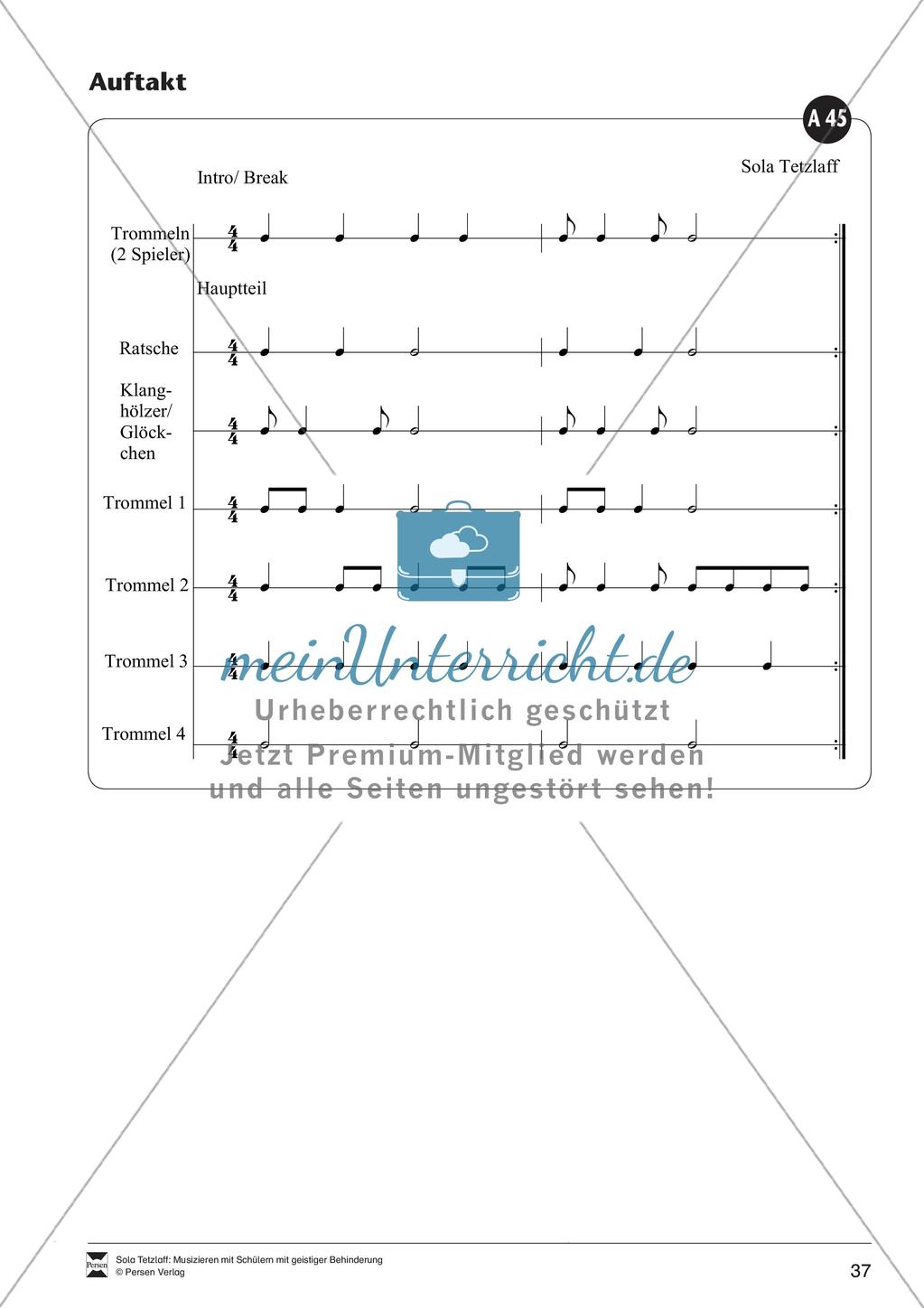 Musizieren im Förderbereich
