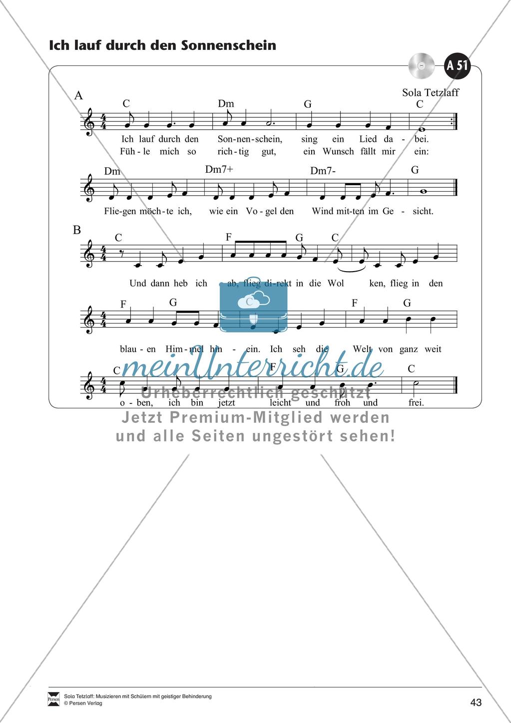Musizieren im Förderbereich