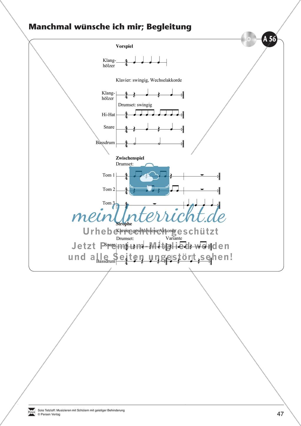 Musizieren im Förderbereich