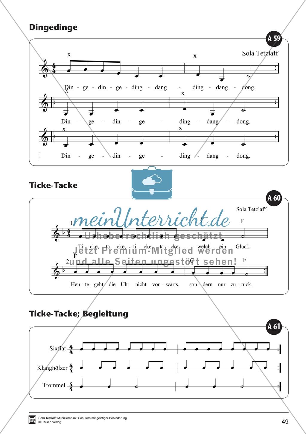 Musizieren im Förderbereich
