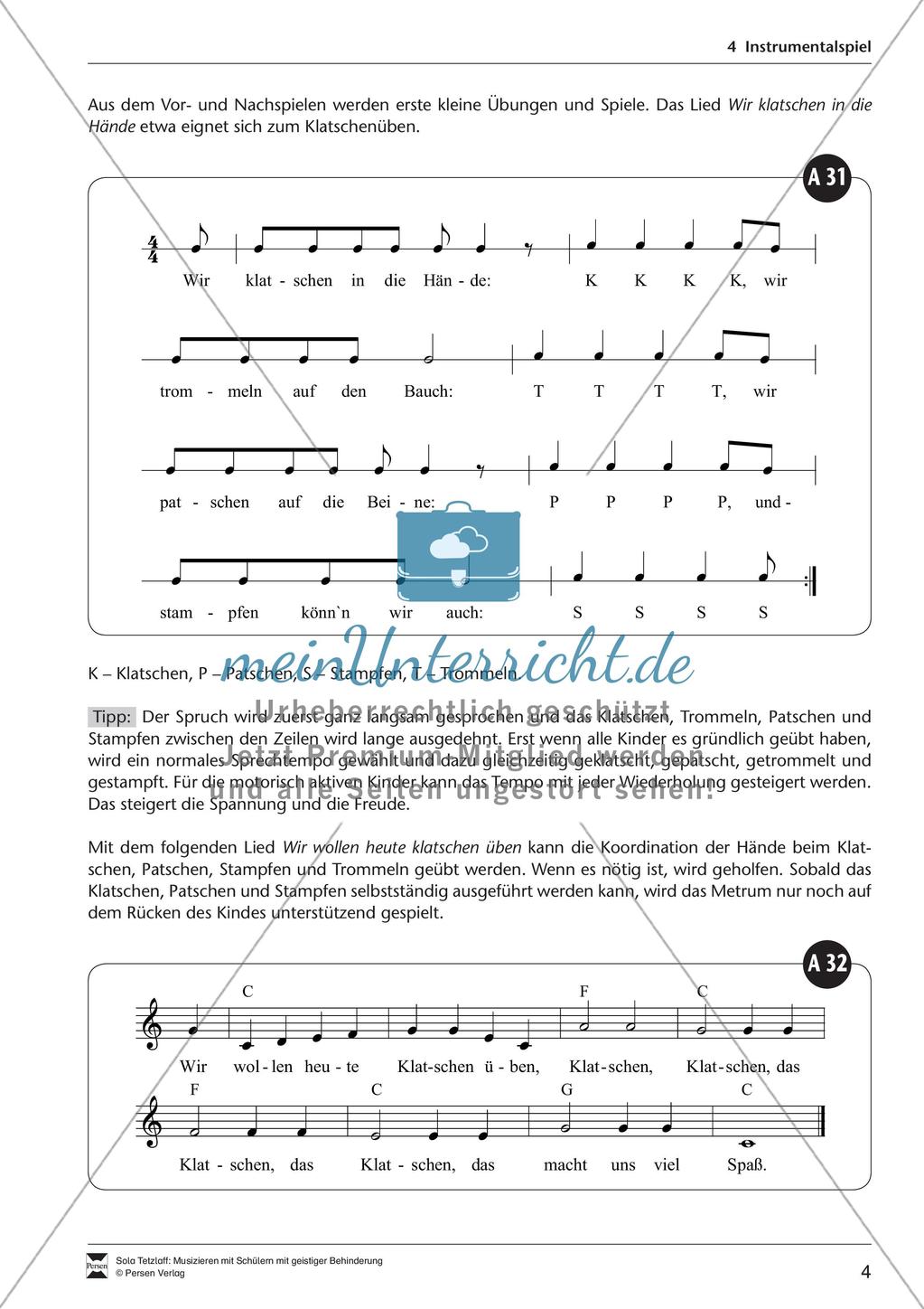 Musizieren im Förderbereich