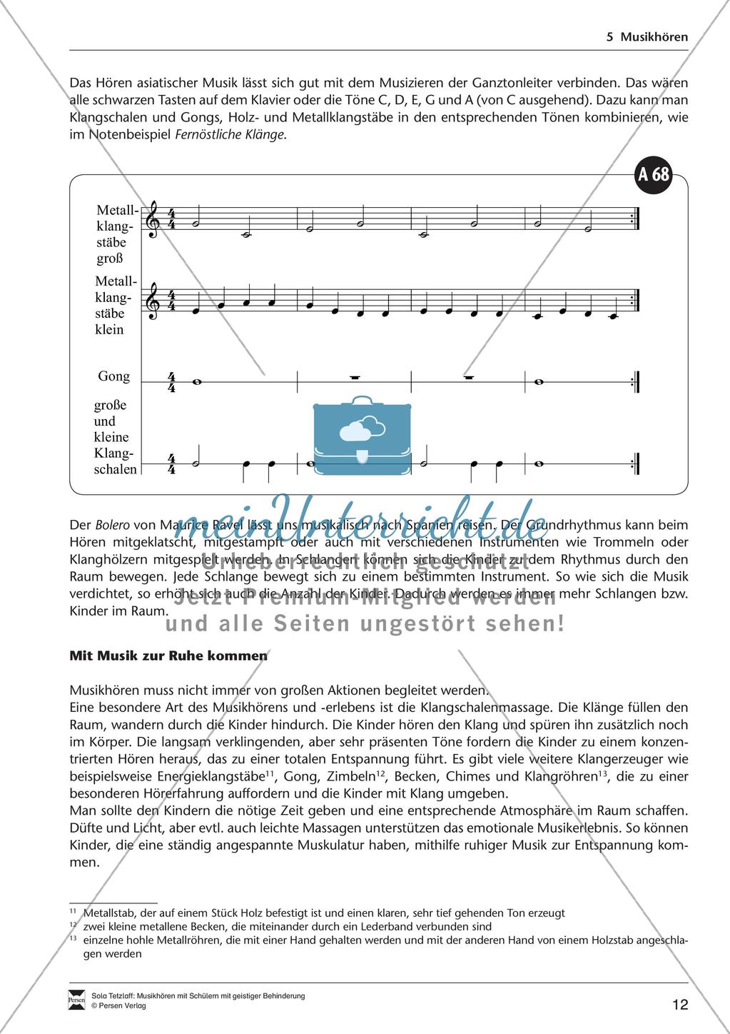 Musikhören im Förderbereich
