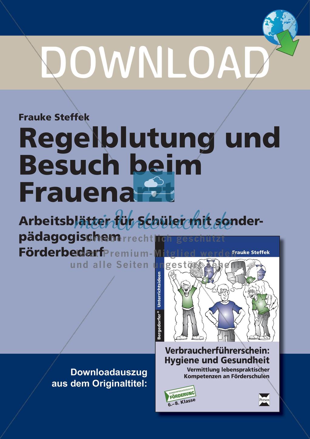 Vermittlung lebenspraktischer Kompetenzen: Regelblutung Preview 1