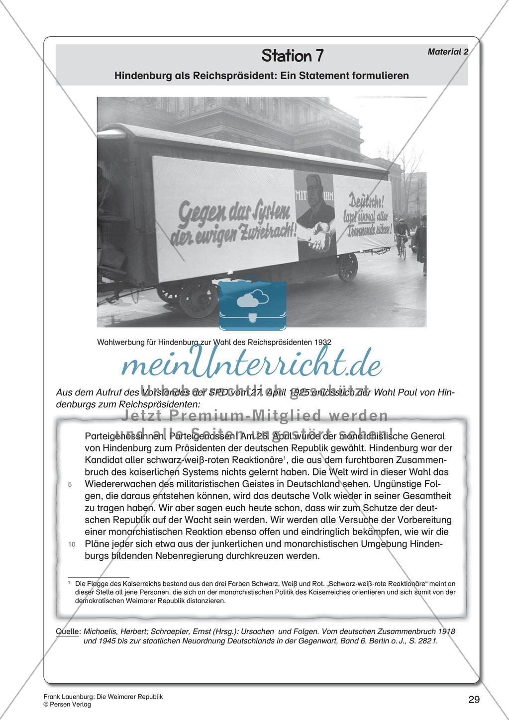 Die Weimarer Republik Preview 31