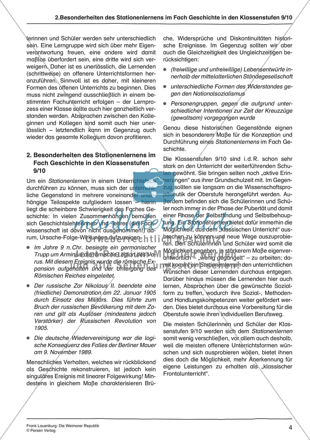 Die Weimarer Republik Preview 6