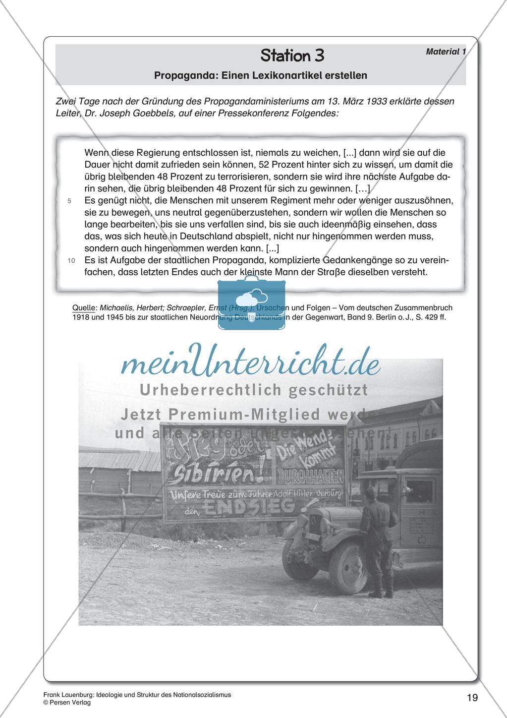 Ideologie und Struktur des Nationalsozialismus Preview 21