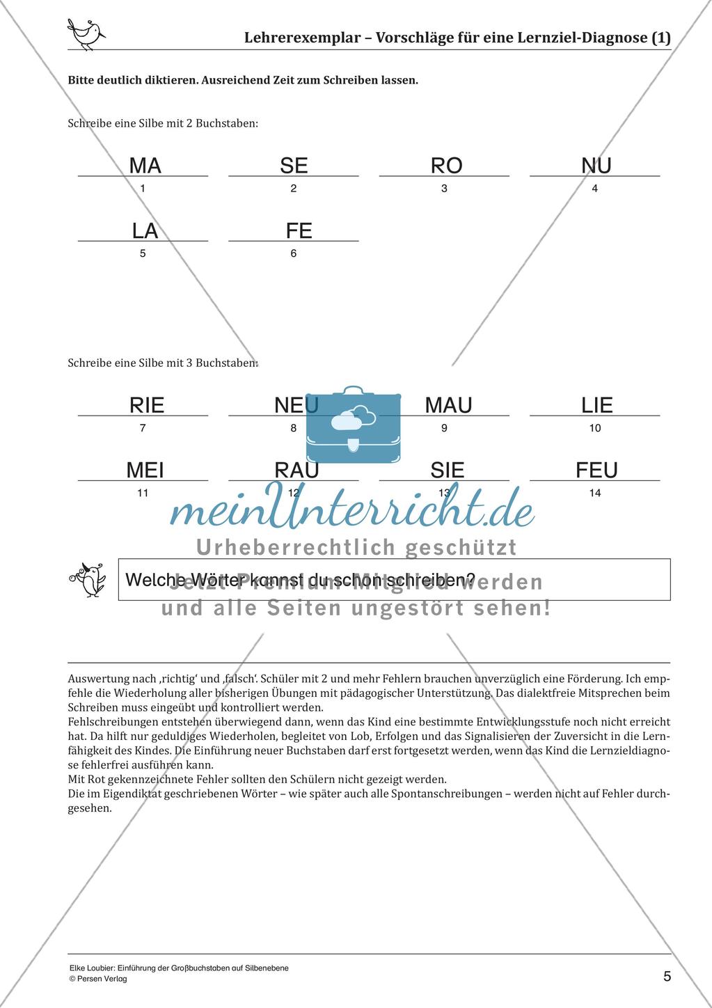 Schreiben von Großbuchstaben auf Silbenebene Preview 7