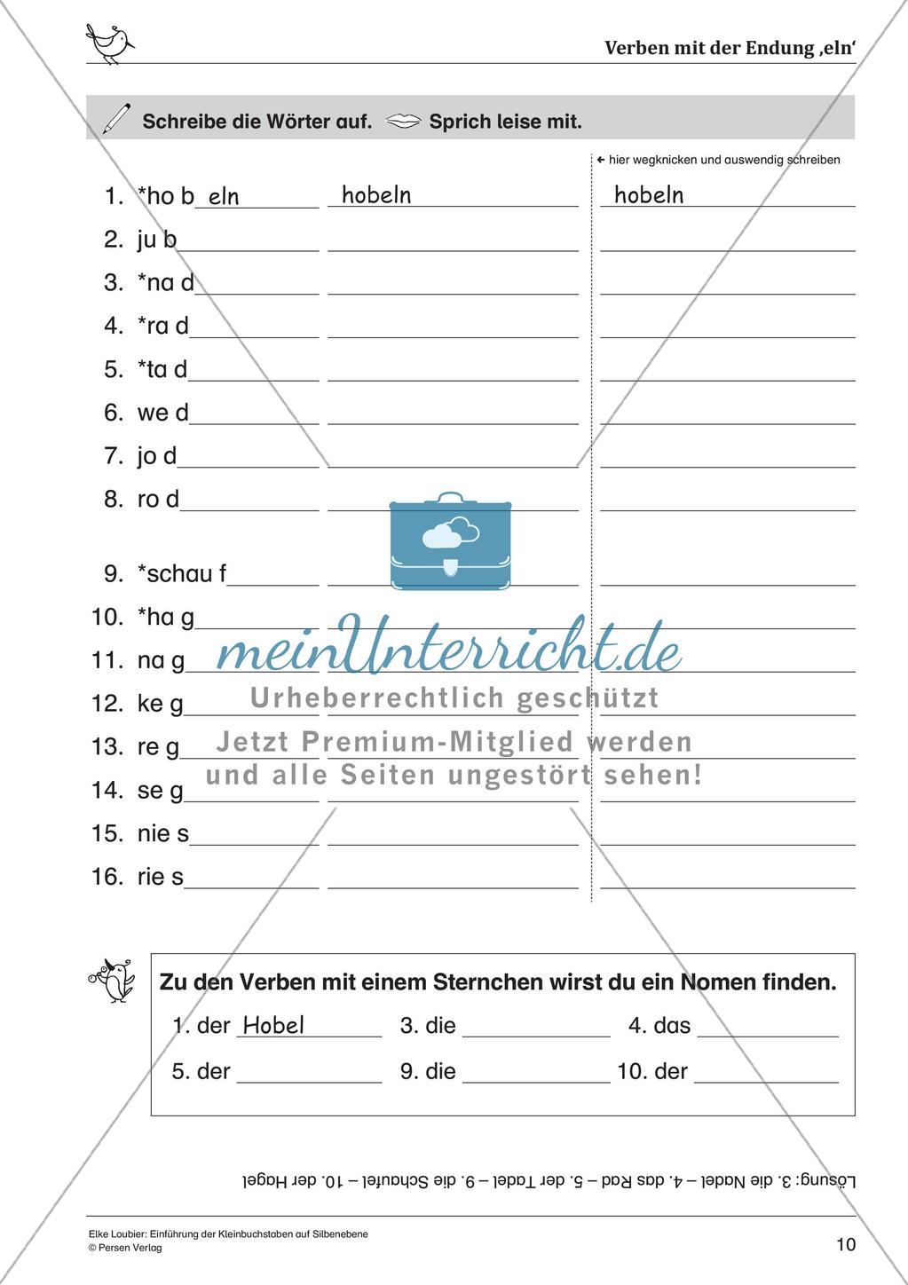 Einführung der Kleinbuchstaben auf der Silbenebene Preview 12