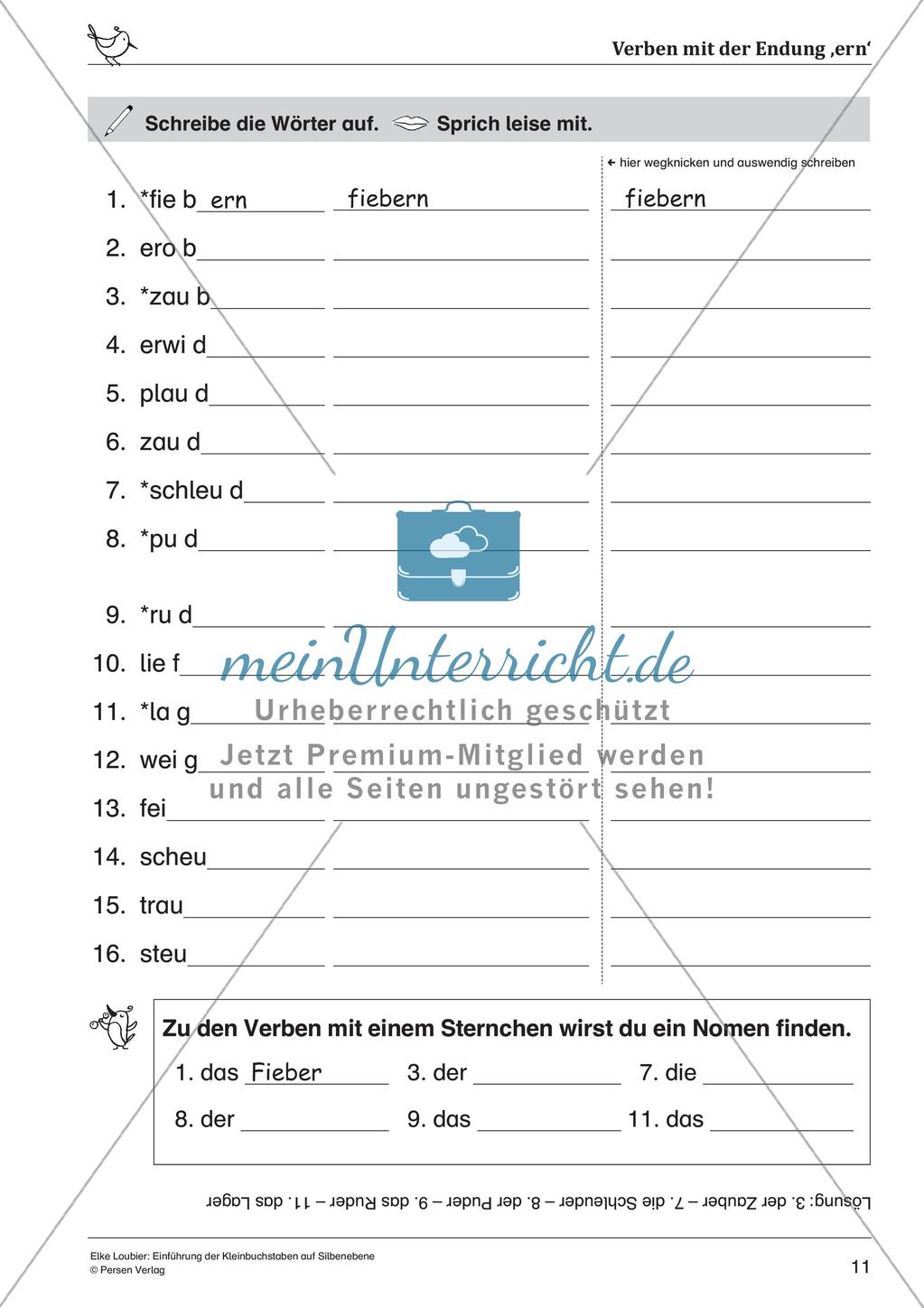 Einführung der Kleinbuchstaben auf der Silbenebene Preview 13