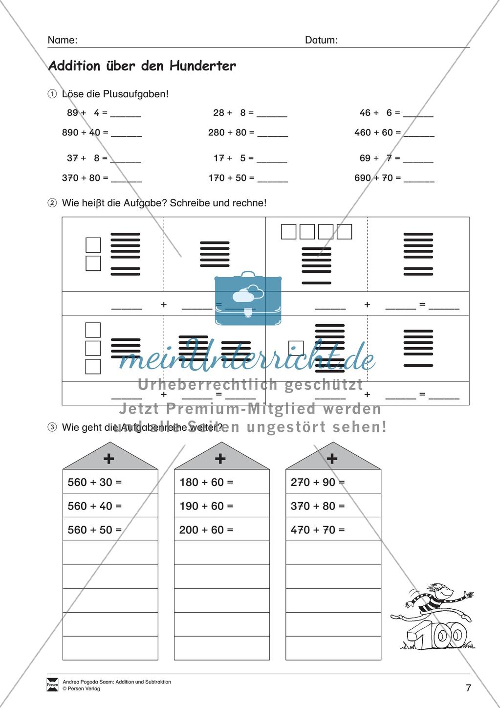 Addition und Subtraktion Preview 9