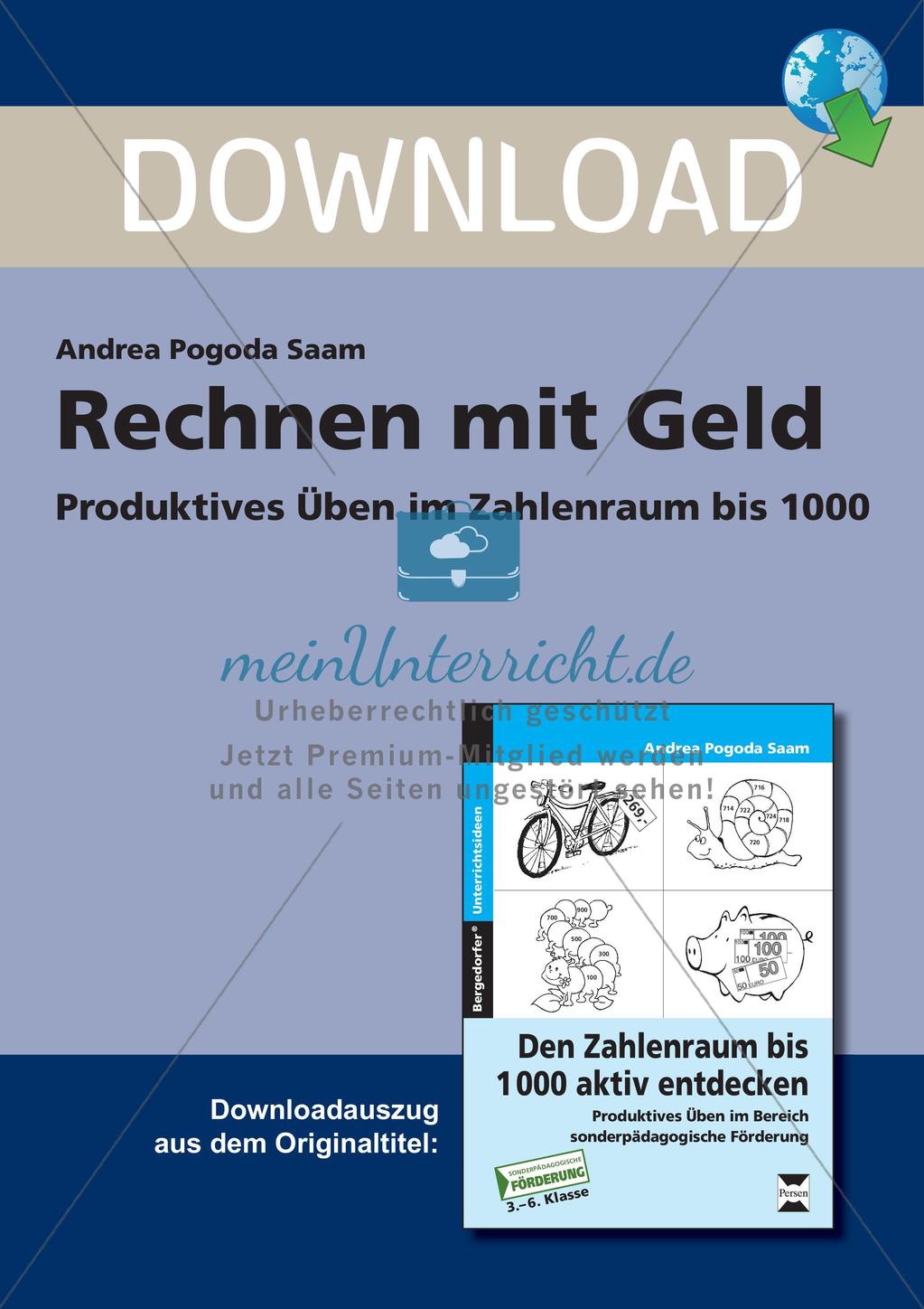 Rechnen mit Geld Preview 1