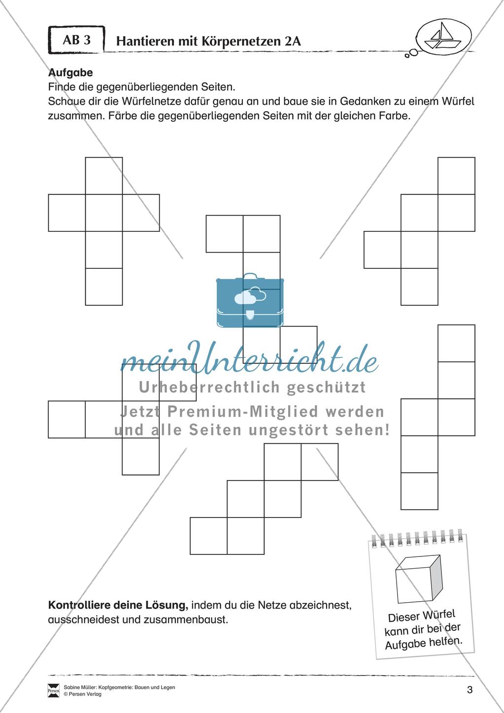 Kopfgeometrie: Bauen und Legen Preview 5