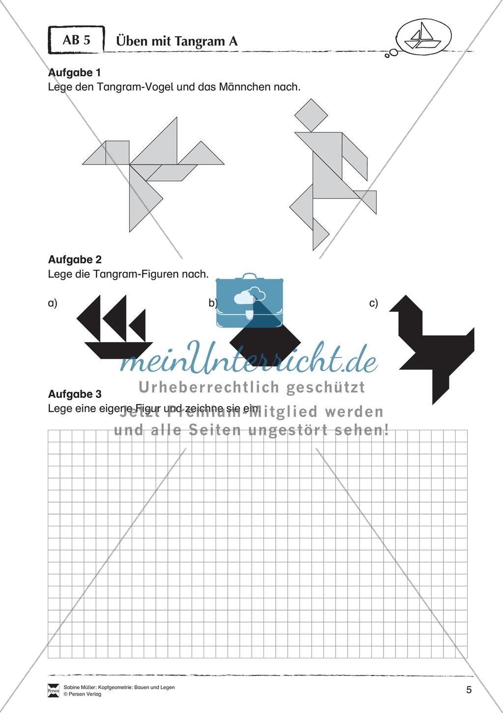 Kopfgeometrie: Bauen und Legen Preview 7