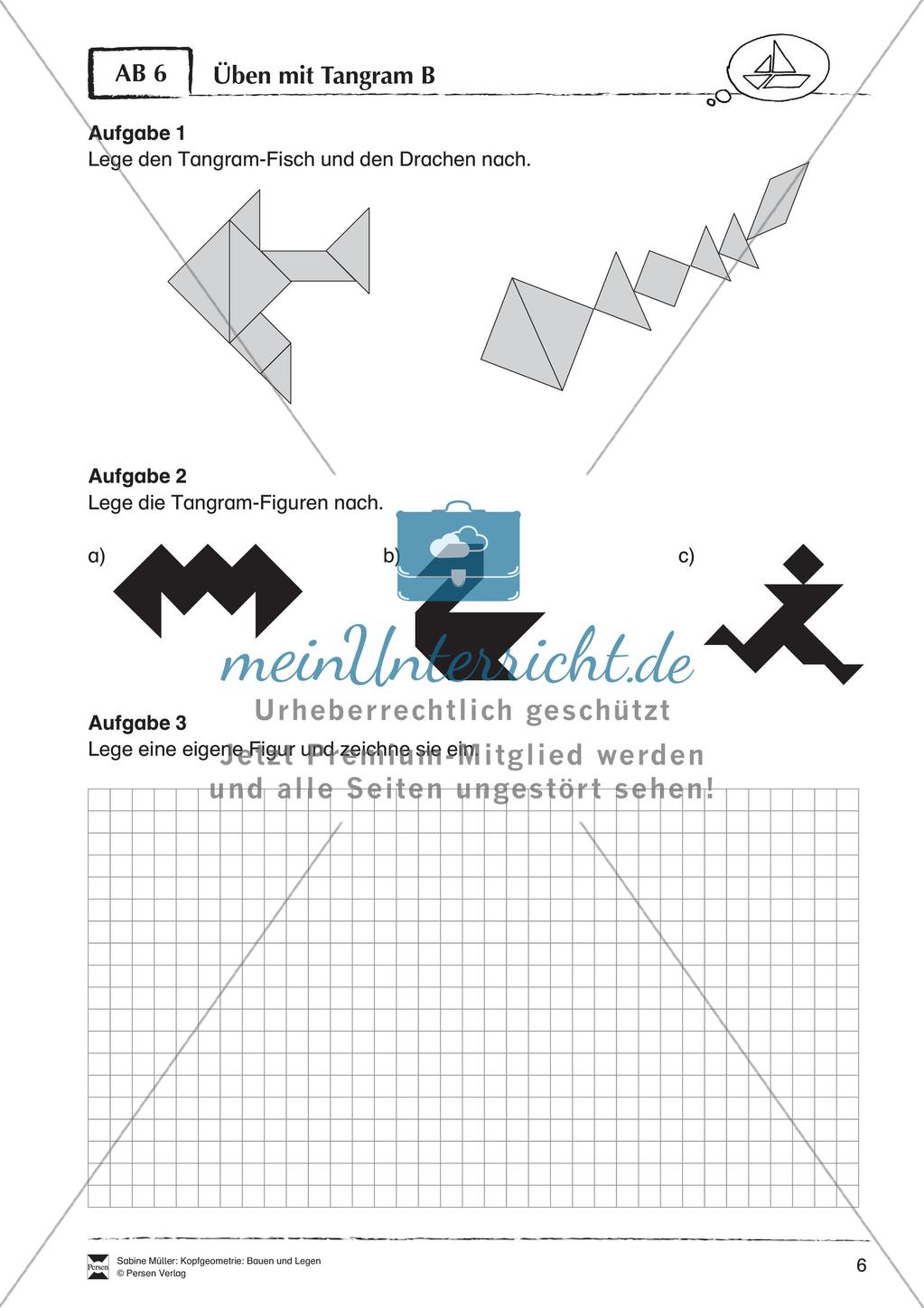 Kopfgeometrie: Bauen und Legen Preview 8