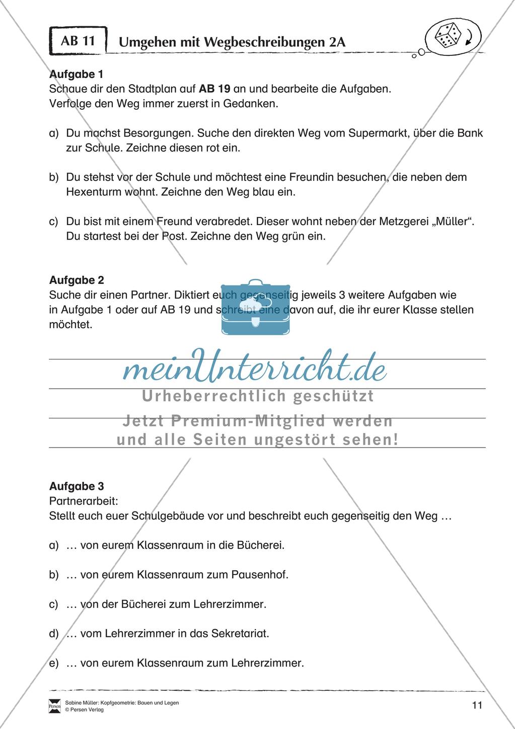Kopfgeometrie: Orientierung im Raum Preview 13