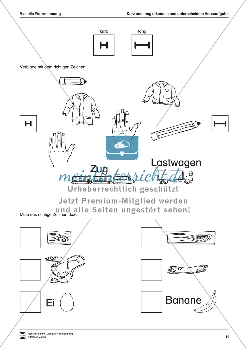 Leseerwerb: Visuelle Wahrnehmung Preview 7