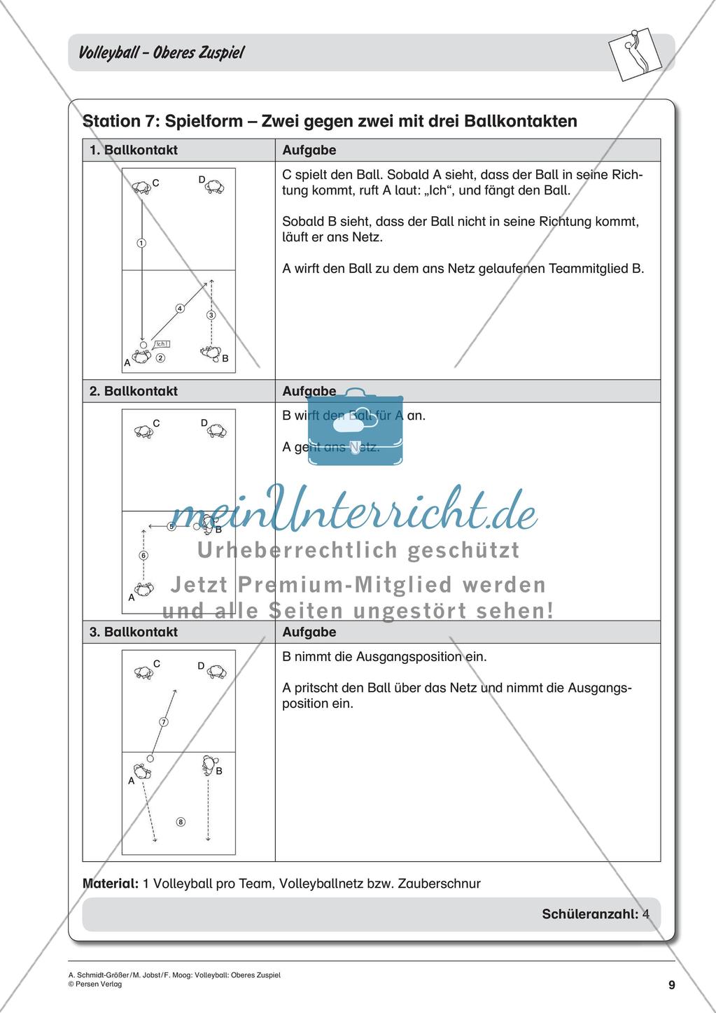 Volleyball: Oberes Zuspiel Preview 11