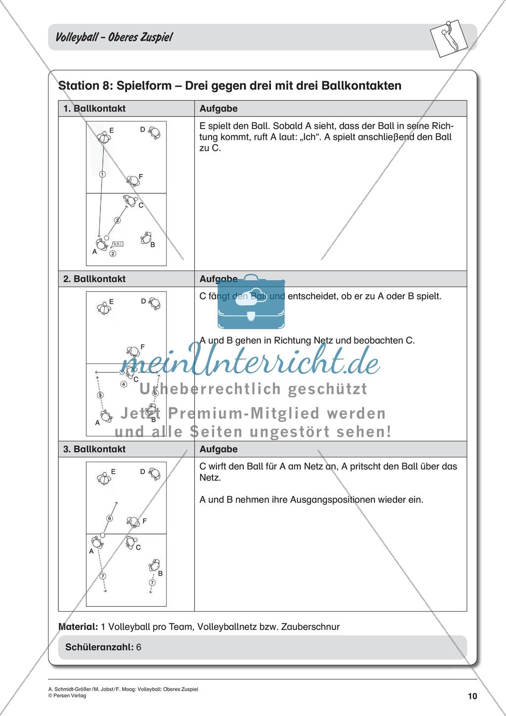 Volleyball: Oberes Zuspiel Preview 12