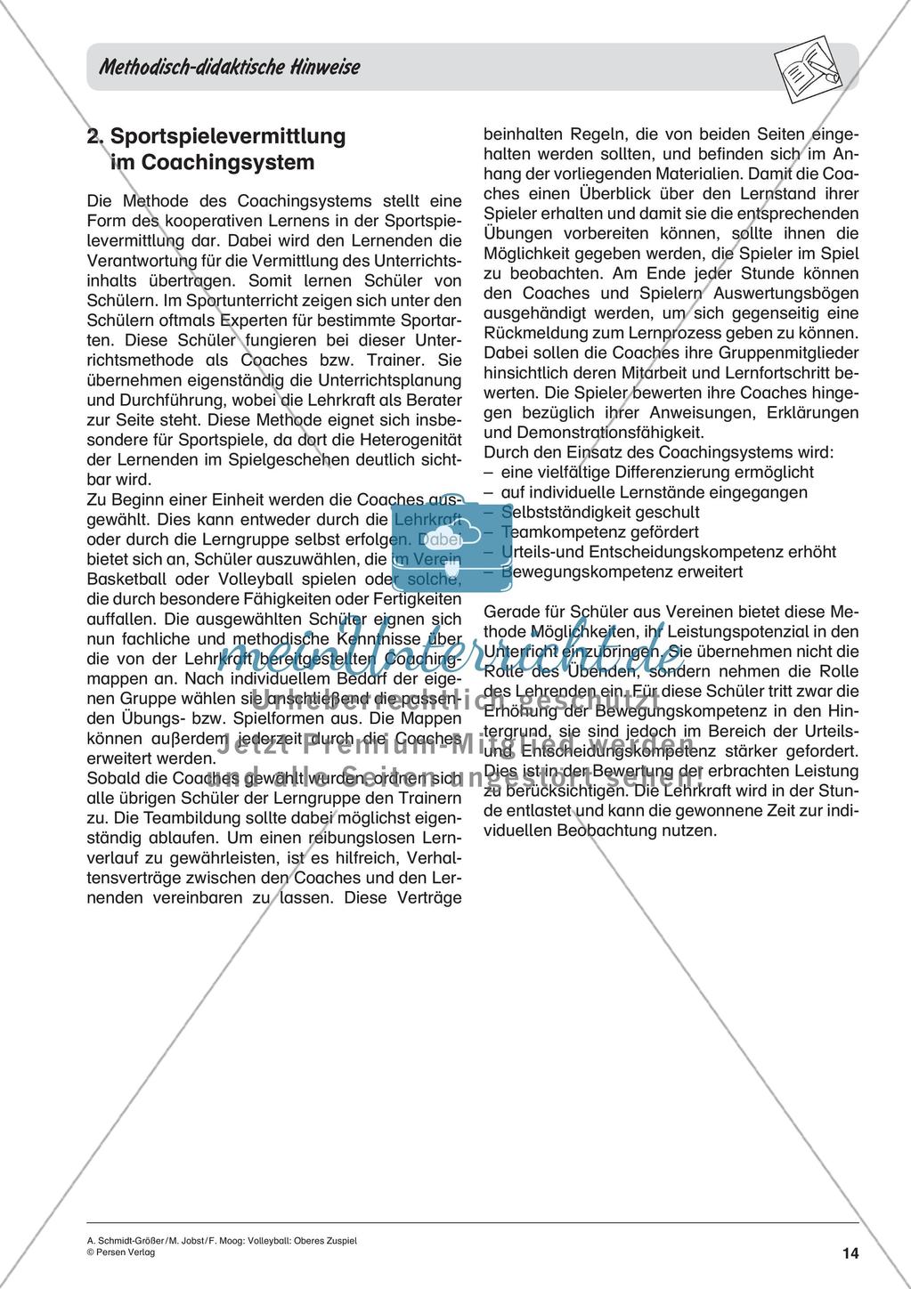 Volleyball: Oberes Zuspiel Preview 16