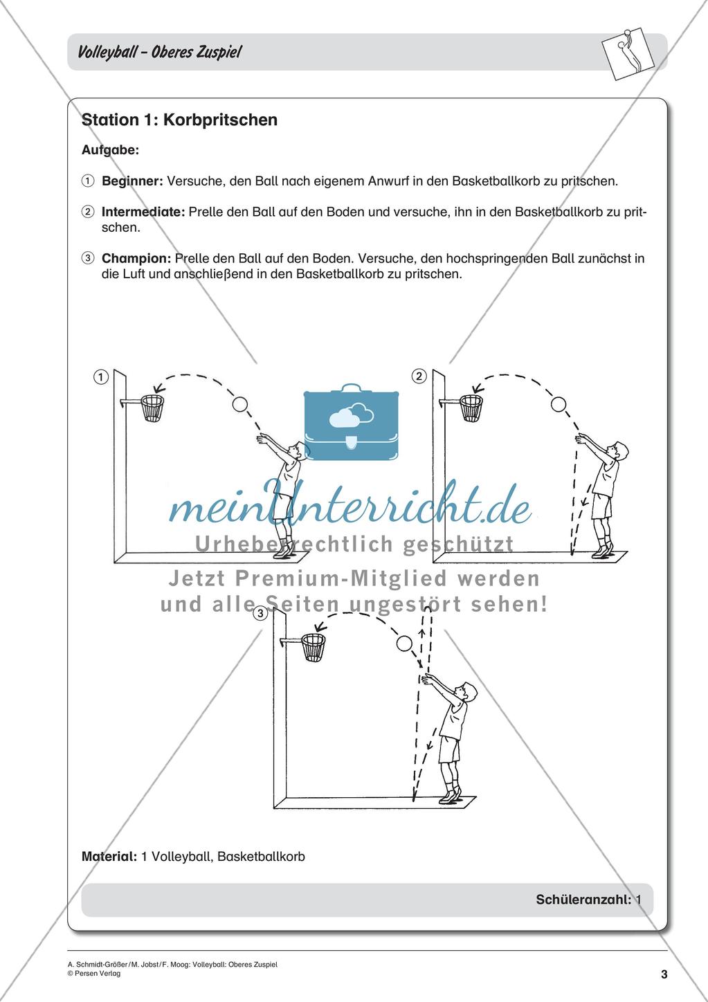 Volleyball: Oberes Zuspiel Preview 5
