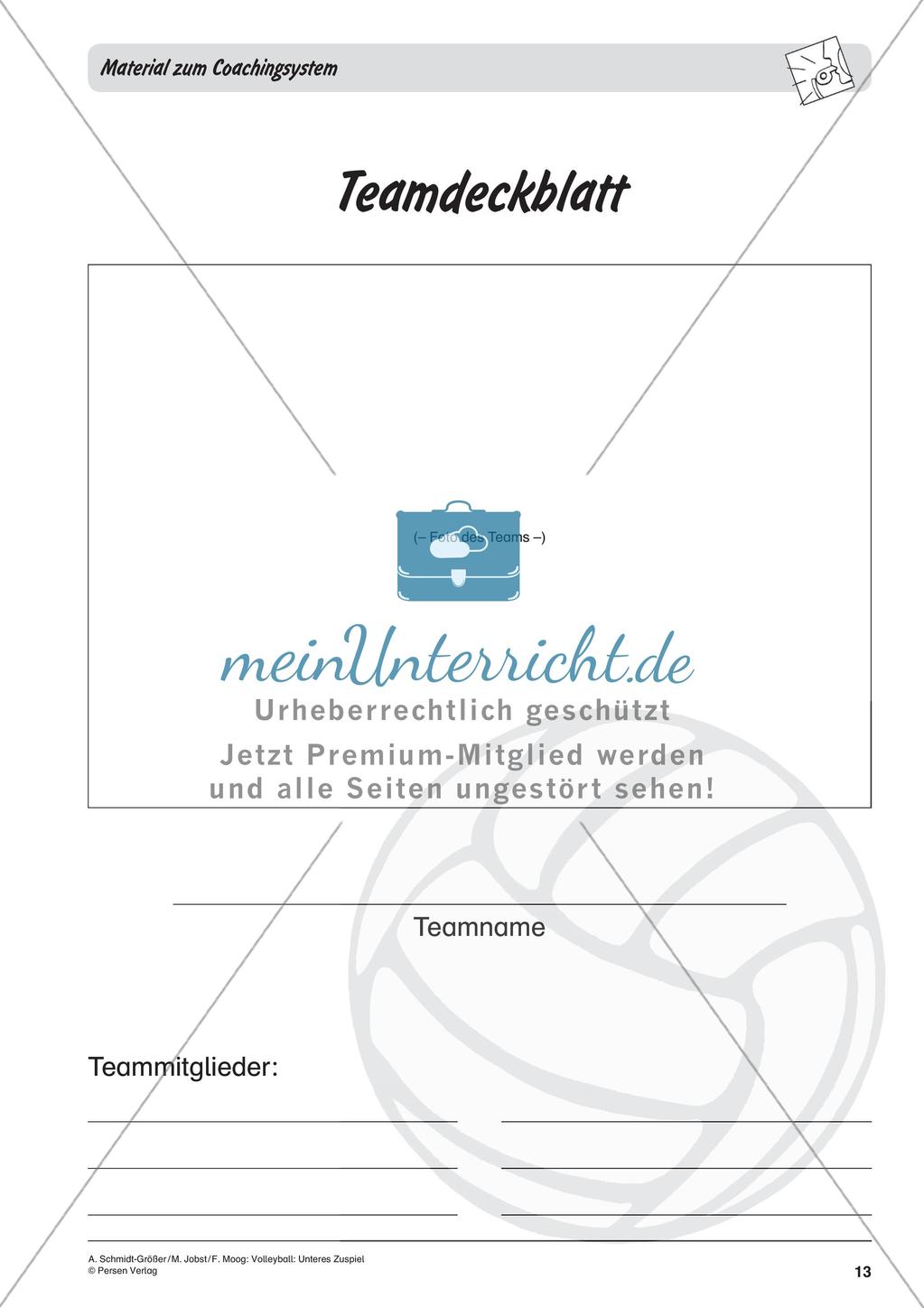 Volleyball: Unteres Zuspiel Preview 15
