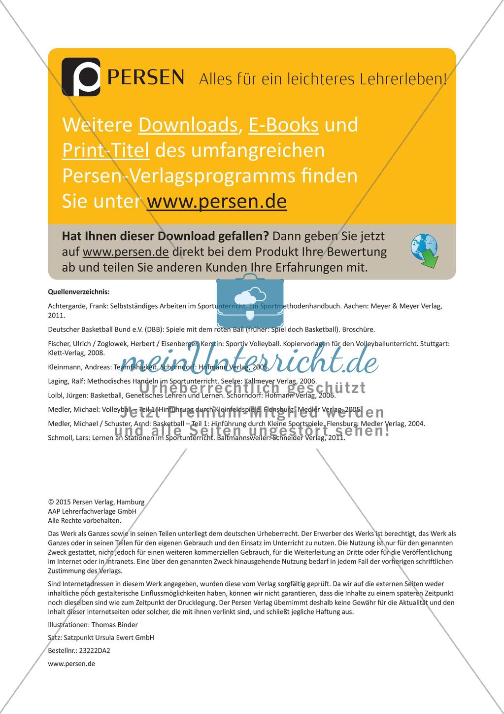 Volleyball: Unteres Zuspiel Preview 21