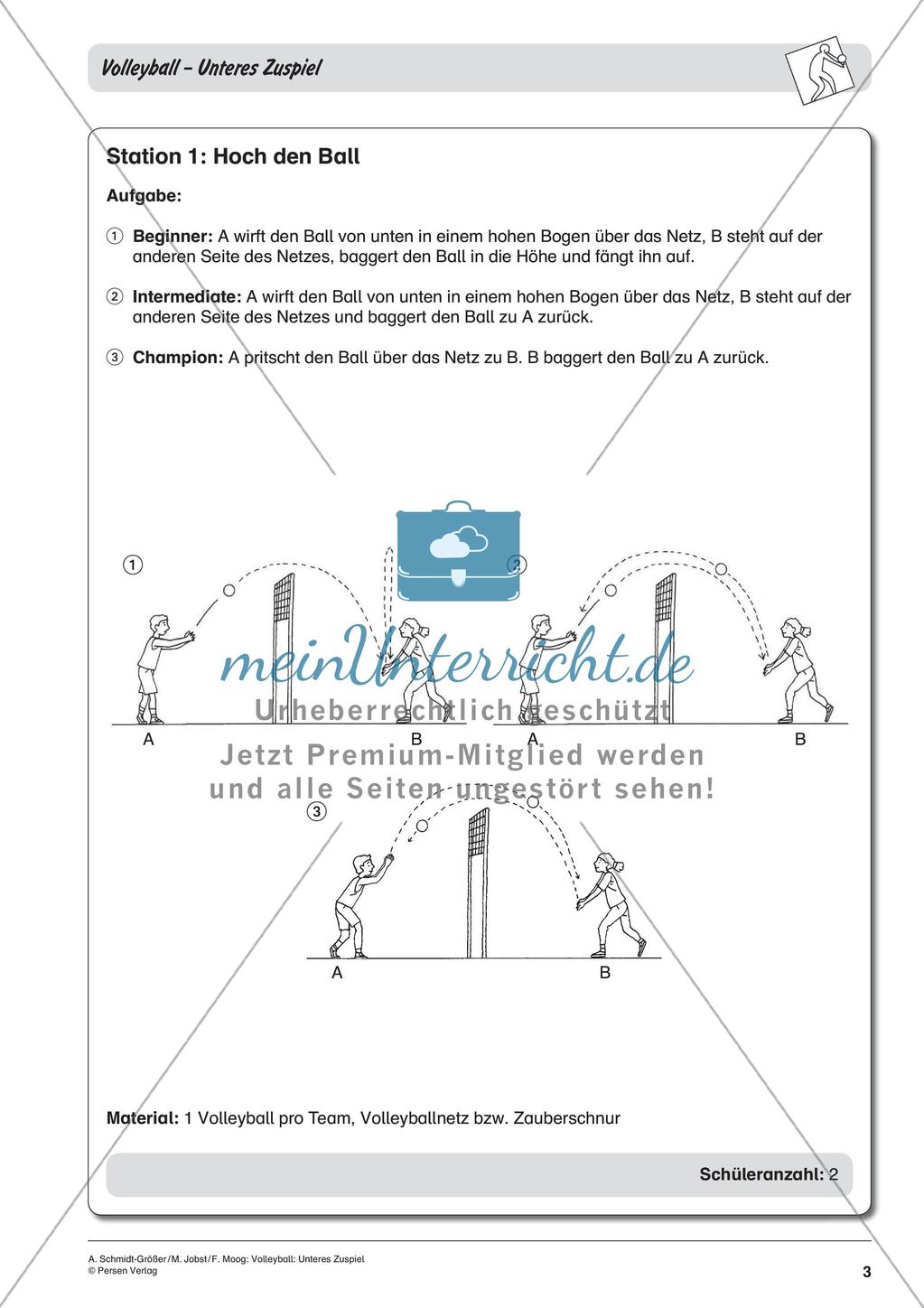 Volleyball: Unteres Zuspiel Preview 5