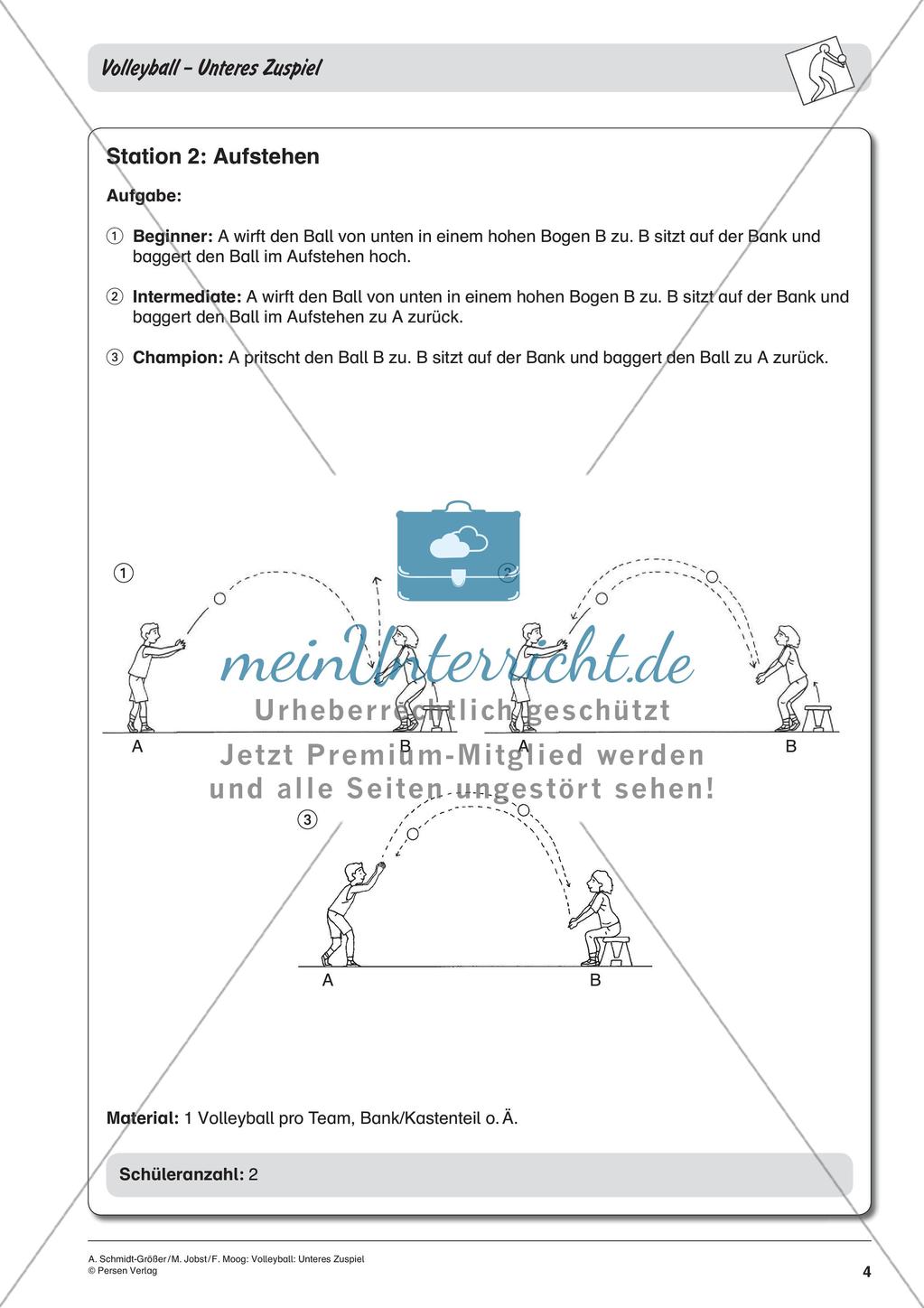 Volleyball: Unteres Zuspiel Preview 6