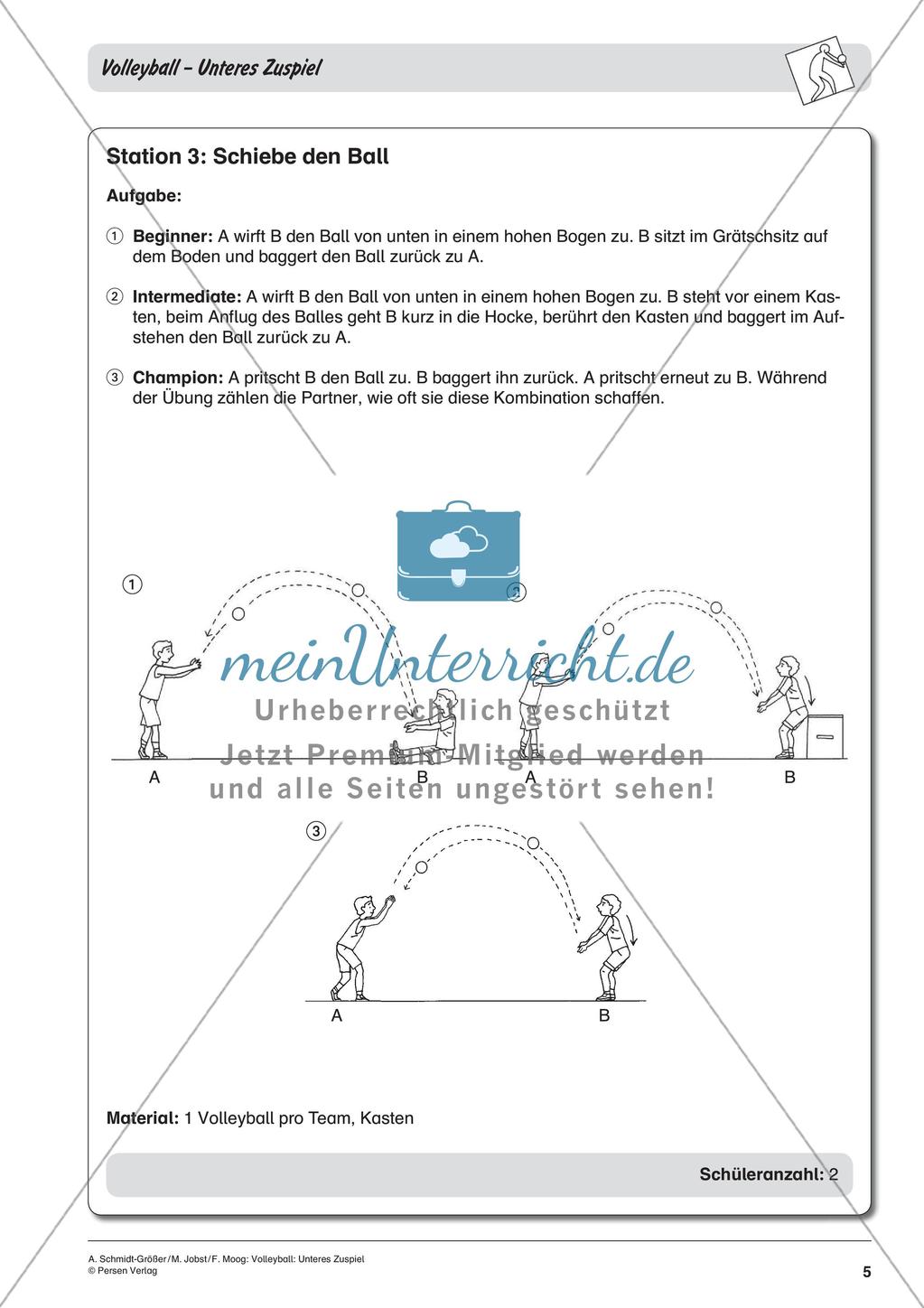 Volleyball: Unteres Zuspiel Preview 7