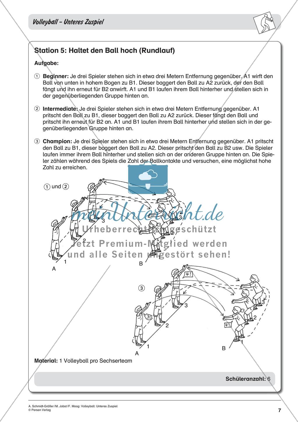Volleyball: Unteres Zuspiel Preview 9
