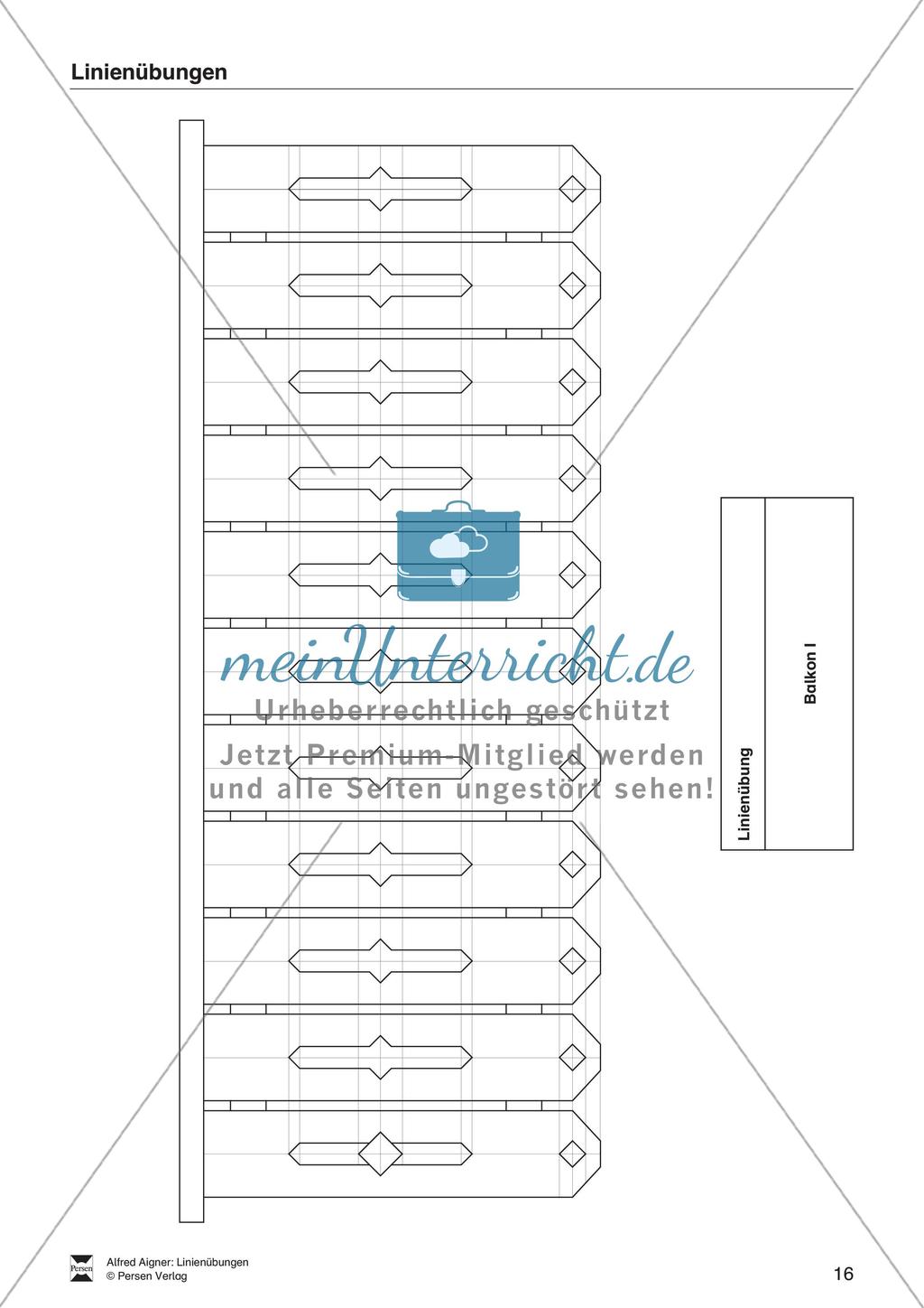 Übungen zum Technischen Zeichnen: Linien Preview 18
