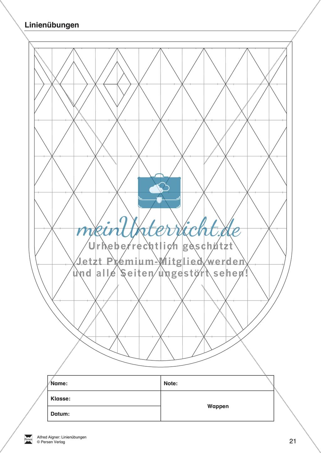 Übungen zum Technischen Zeichnen: Linien Preview 23