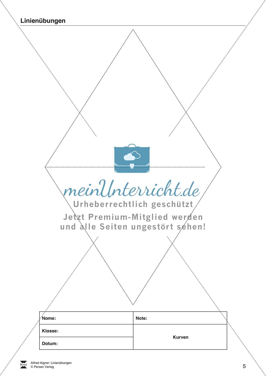 Übungen zum Technischen Zeichnen: Linien Preview 7