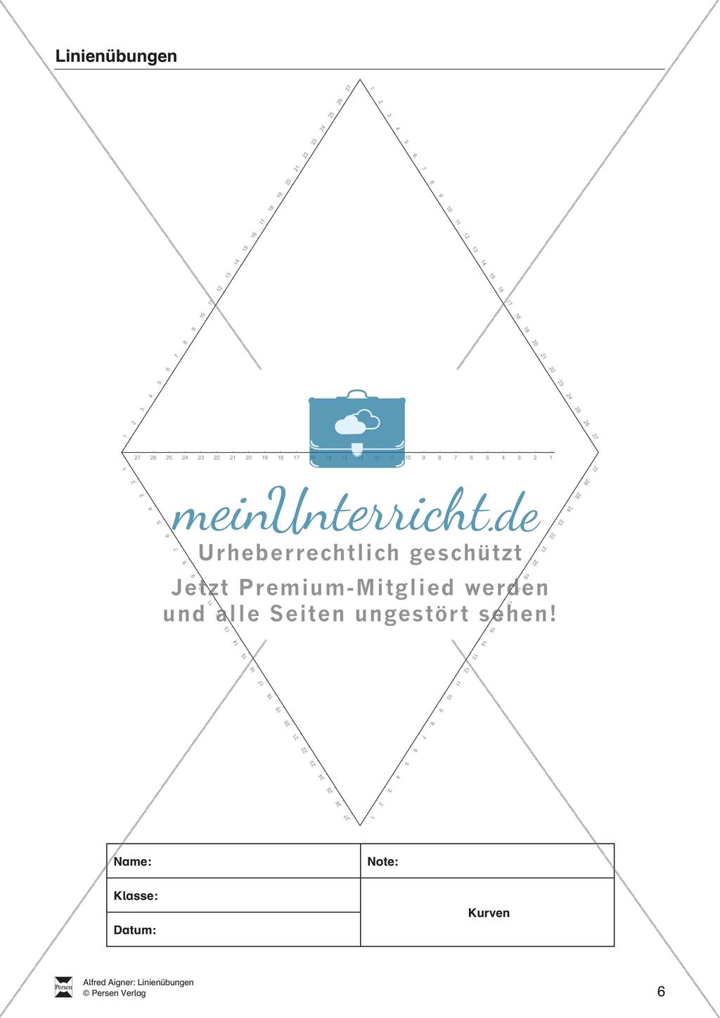 Übungen zum Technischen Zeichnen: Linien Preview 8