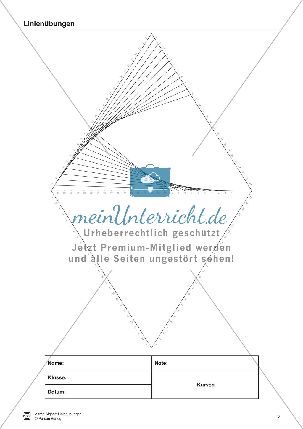 Übungen zum Technischen Zeichnen: Linien Preview 9